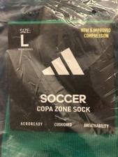 NWT Adidas Copa Zone Soccer Sock Kelly Green