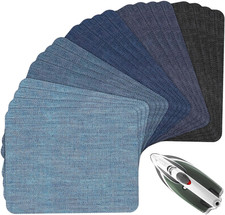 20Pcs Iron on Patches, Repair Fabric Patches for Clothes and Denim Jean, Iron on