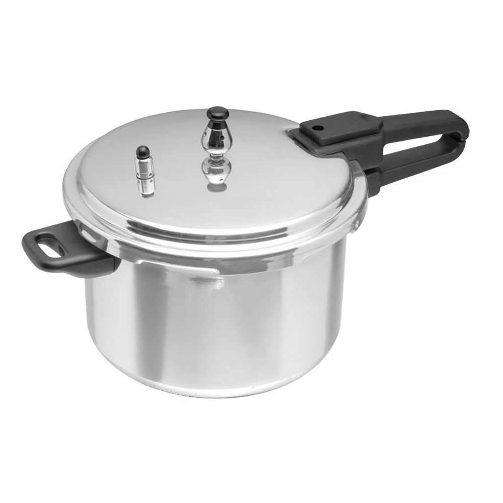 Silver 7qt Stovetop Natural Finish Basic Aluminum