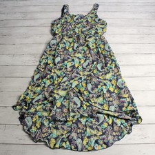 Mudd Women's Floral Summer Dress Size M Hi Low Midi