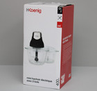 H.Koenig Mini Multi-Zerkleinerer Elektrisch LEO9 400W mit 2 Schüsseln für Gemüse