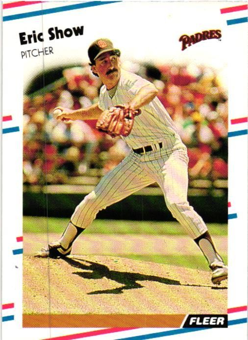 1988 Fleer #597 Eric Show