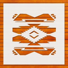 Reusable Geometric Stencil Template for DIY Crafts  Wall Art - StencilAir