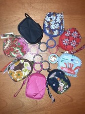Vera Bradley Bag Charm Case - Airpods Lip Balm Coin Purse - You Choose - NEW