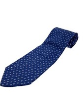Salvatore Ferragamo Tie Silk NVY Total Pattern Men