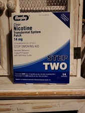 Rugby Clear Nicotine Transdermal System Patch Step Two - 14mg