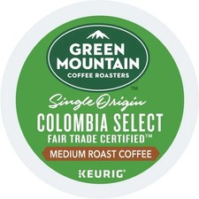Green Mountain Colombia Select Coffee K Cups - Pack of 96 Pods