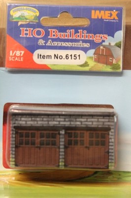 Imex - 2 Car Garage - HO Scale  #6151