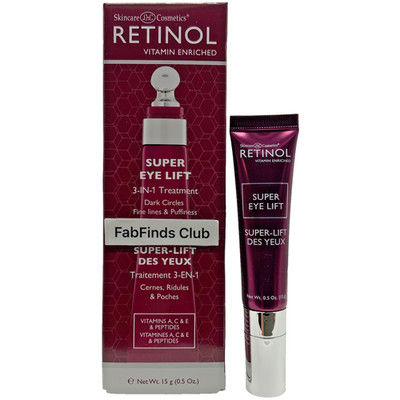 Retinol Super Eye Lift 3-IN-1 Treatment Dark Circles, Lines & Puffiness
