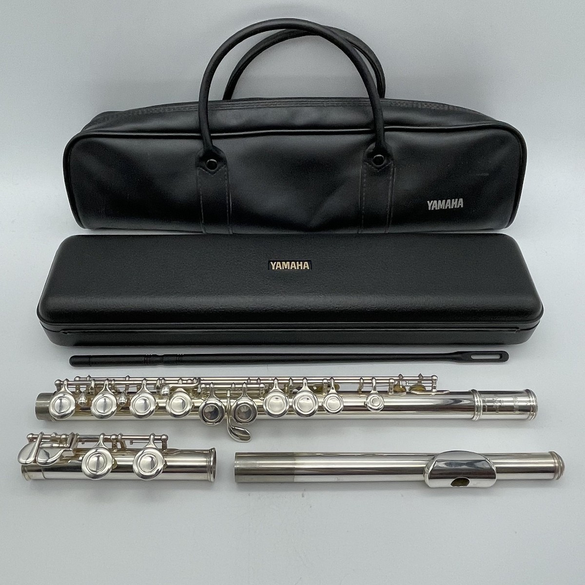 YAMAHA 221 銀製フルート 16キー ケース付き YAMAHA YFL-221 Student
