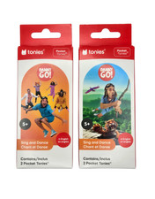 Danny Go Tonies 4 Pack BUNDLE - Adventure Beats  Dance Party Sealed NEW Kids