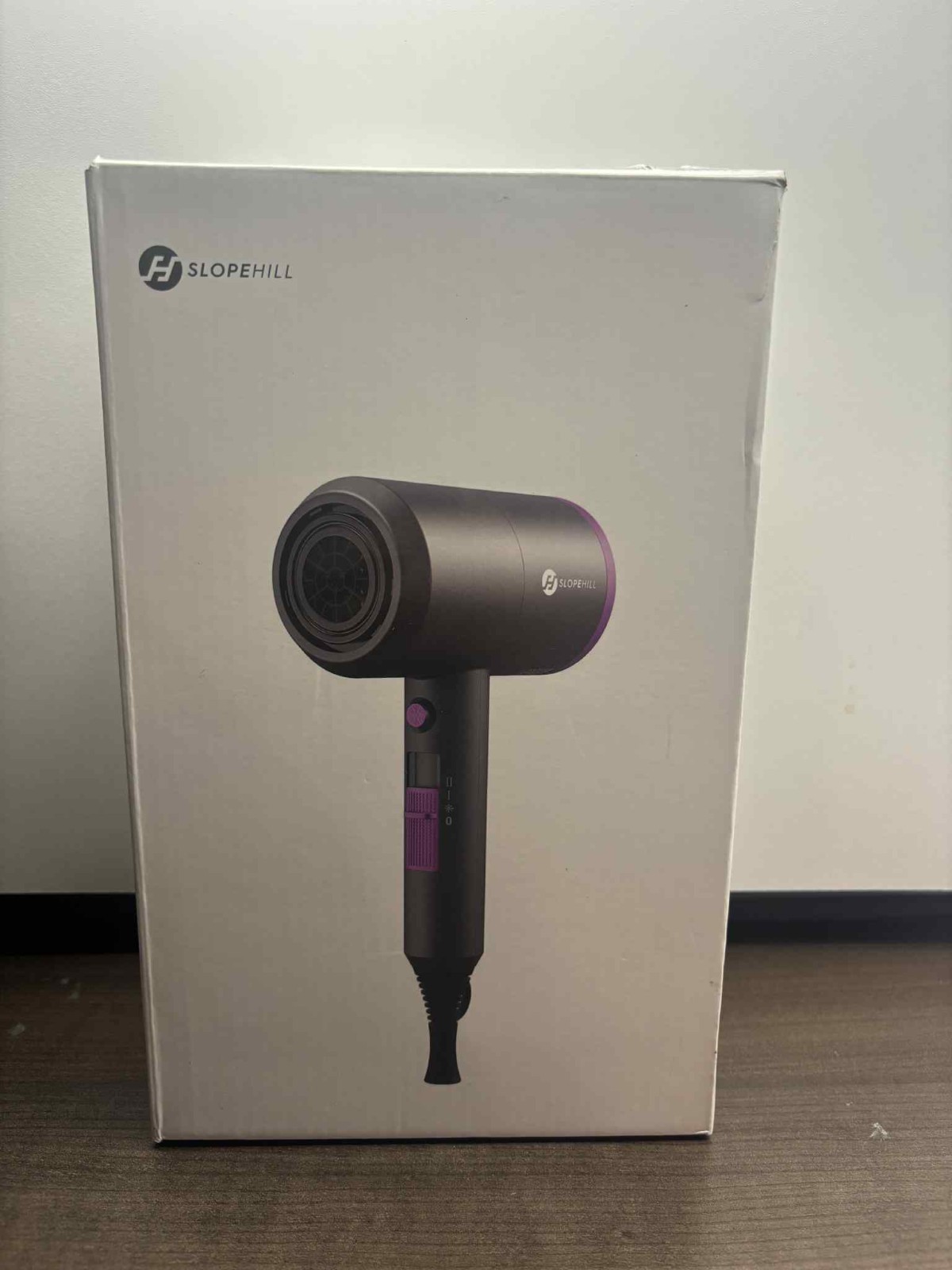 slopehill Ionic Hair Dryer 1800W Fast Drying Low Noise Blow Nozzle Diffuser