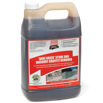 #ad Graffiti Remover for Brick Stone Concrete WB0010 Pro Cleaner Solution 1 Gallon $84.99