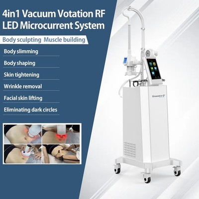 4in1 Vacuum Rotation LED RF Skin rejuvenation Body Sculpting Machine Skin Firmer