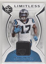 2018 Limited Limitless Materials Silver Spotlight 30/75 Devin Funchess 1o3
