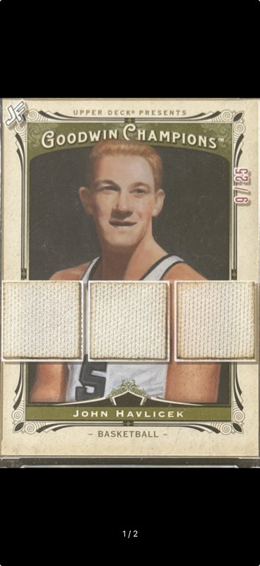 trading card singles - John Havlicek