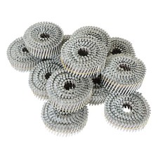 3600Pcs Siding Nails 1-1/2” x .092” Collated Wire Coil Full Round Head 15 Degree