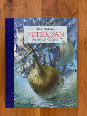 Peter Pan von James M. Barrie mit Bildern von Peter Uchnar, Ellermann Verlag