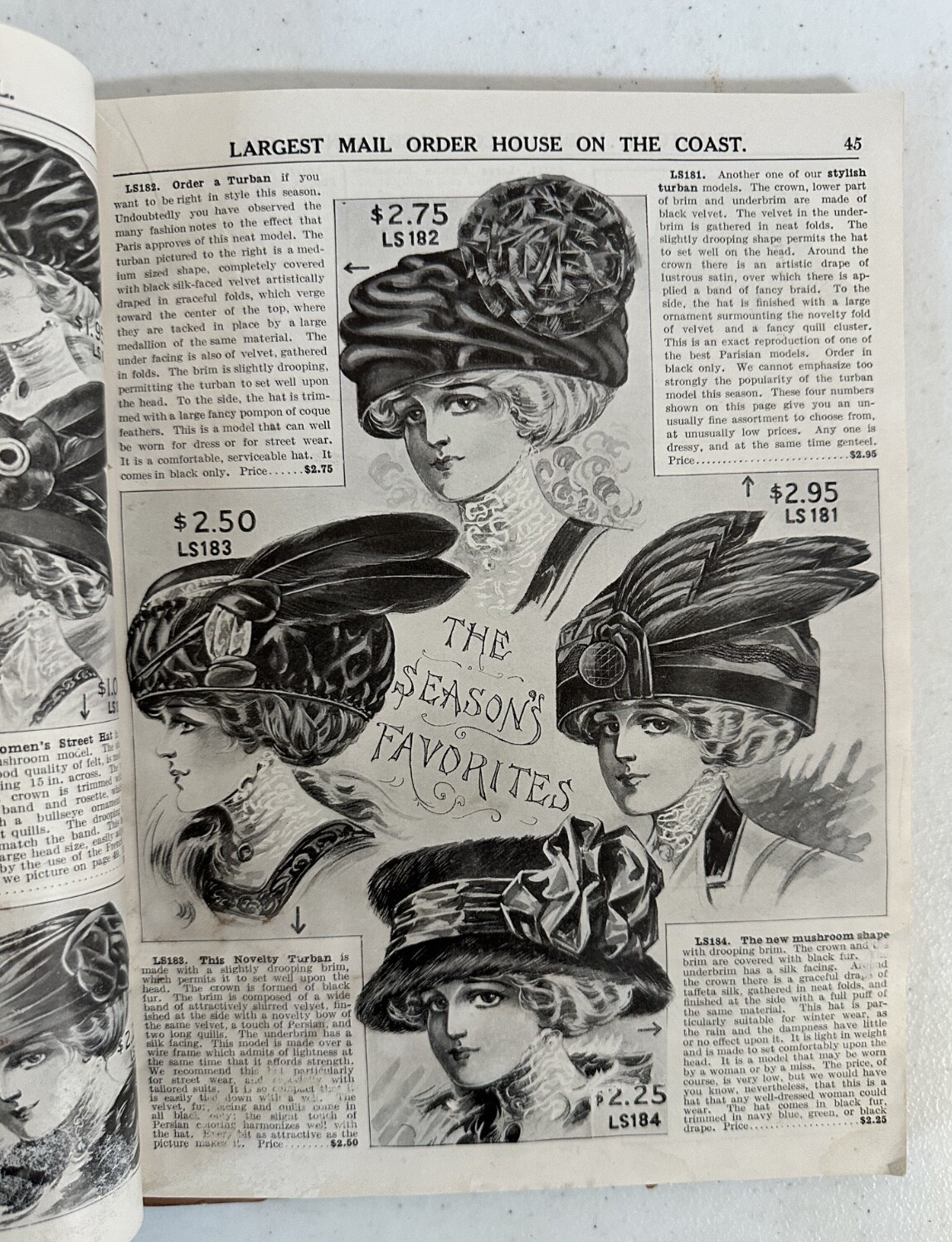 1911 clothing catalogs 3 San Francisco New York clothes Hale's Weinstock costume