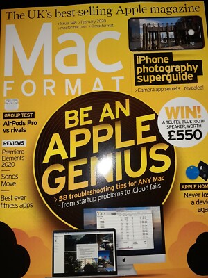 Mac format be an apple genius issue 348 mar.2020 iphone super guide + more