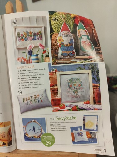 CrossStitcher magazine Issue 307 July 2016 With Free Gift - Picture 10 of 12