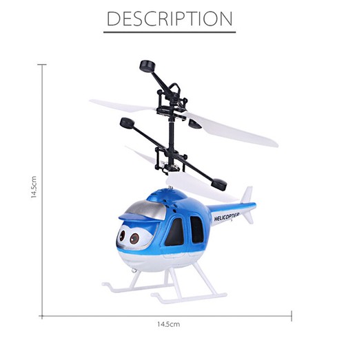 Helicóptero de control remoto para niños con vuelo de 5 minutos fácil de volar para niños adultos - Imagen 7 de 10