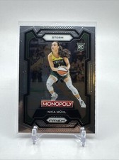 2024 Panini Prizm WNBA Monopoly Nika Muhl Rookie #4 Seattle Storm RC