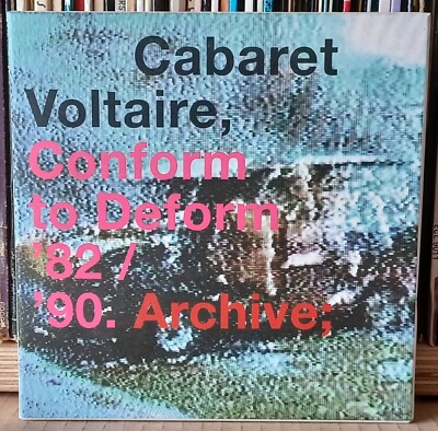 (7) Cabaret Voltaire - Conform To Deform '82/'90 Archive 3CD box set PHIL