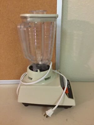 Vintage Osterizer Cycle Blend Pulse-Matic 10 SPEED Blender 890-16