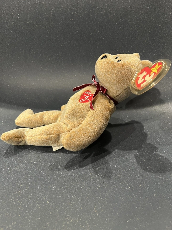 Ty Beanie Babies Signature Bear 1999 Brown Excellent Retired Baby — 第 2/4 张图片