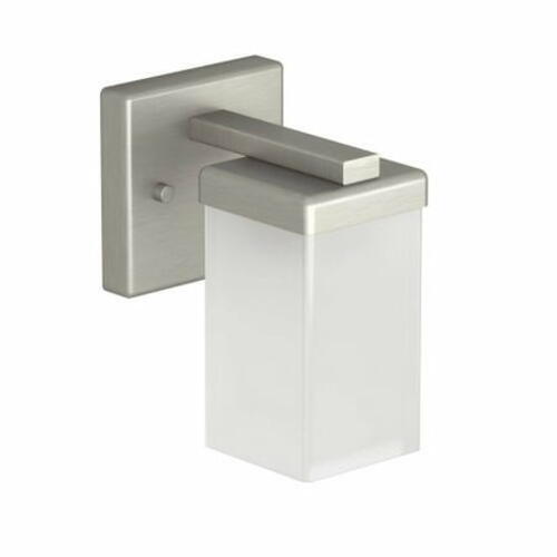 Moen Yb8861 5"  Wide 1 Light Reversible Bathroom Vanity Light Fixture - Nickel