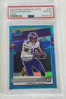 JUSTIN JEFFERSON - 2020 DONRUSS OPTIC - #163 - RATED ROOKIE AQUA #278/299 PSA 10