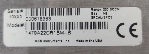 MKS 1479A22CR1BM-S MASS-FLO CONTROLLER - Picture 2 of 4