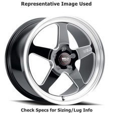 Weld Racing S10401121p40 Ventura 20x11 Wheel Gloss Black Milled - Diamond Lip