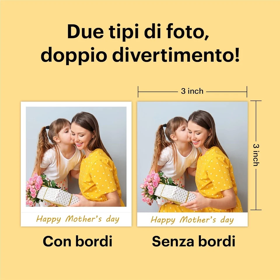 Kodak Mini 3 Retro Stampante Fotografica Bluetooth Wireless 68 Fogli Foto Bianco - Immagine 2 di 4