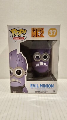 Funko Pop! Vinyl Despicable Me 2 Evil Minion 37 **NICE BOX** With