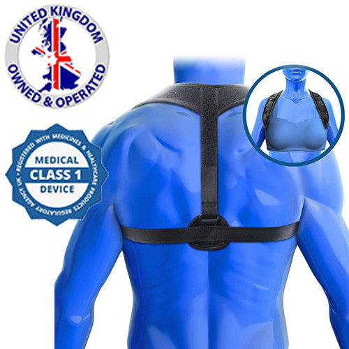 KEDLEY Posture Corrector, Upper Back Brace for Clavicle Support Medical Grade
