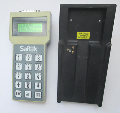 Dormakaba Saflok 71900-E Model 3 Handheld Programmer & Charging Base