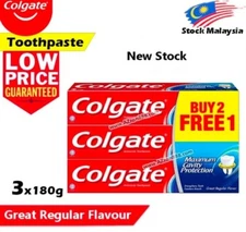 Colgate Cavity Protection Great Regular Toothpaste Valuepack 175g BUY 2 FREE 1