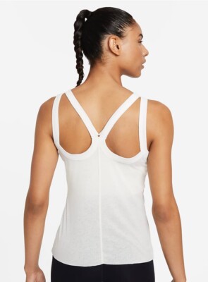 nike yoga luxe strappy tank