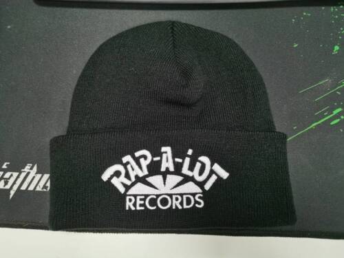 Lotto Rap-A Records Beanie - logo Hip Hop Houston Geto Boys Bun B Scarface - Foto 1 di 3