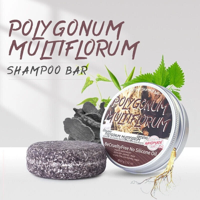 Shampoing Pour Cheveux Au Gingembre Barre De Savon Essence De Polygonum Bain- . - Photo 1/4
