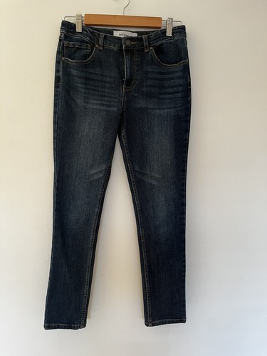 JUST JEANS Girls Slim Leg Dark Wash Denim Jeans - Size 14