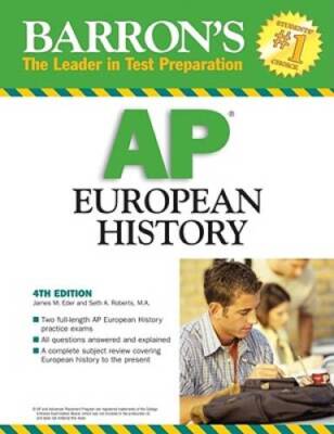 Barrons AP European History - Paperback By Eder, James M - GOOD
