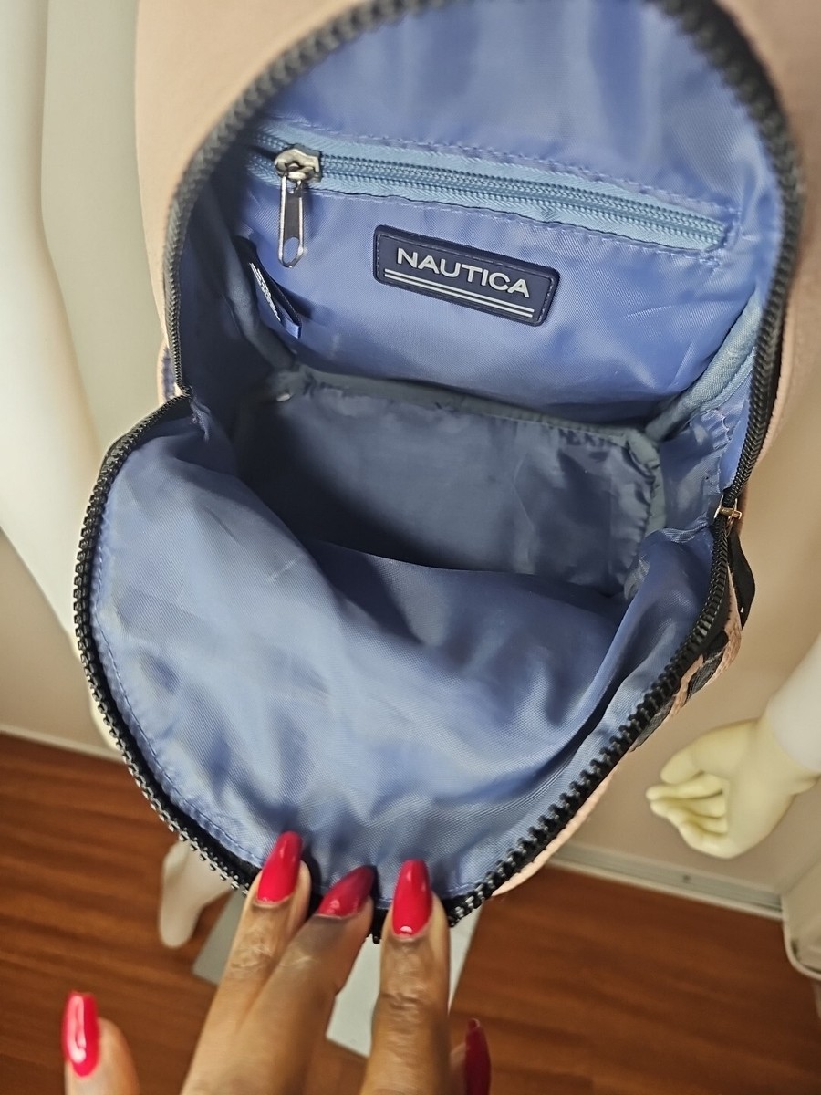 90s Y2k Nautica Mini Pink Backpack With Adjustable Straps | eBay
