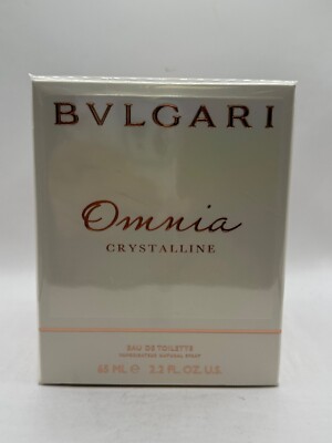 OMNIA CRYSTALLINE BY BVLGARI 65ML EDT SPRAY (NEW  WITH BOX & SEALED)