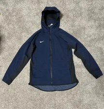 Nike Men's Showtime Dri-Fit Full-Zip Basketball Hoodie (Navy) CQ0306-419 Medium