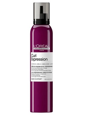 L'Oréal Professionnel Curl Expression 10-in-1 Benefits Mousse 250ml Free UK Pstg