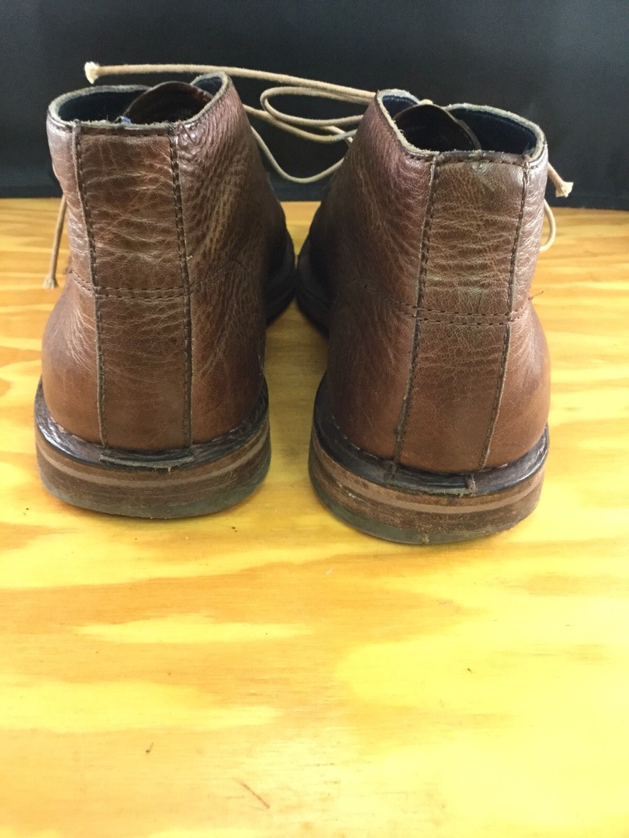 Cole Haan Glenn‎ Brown Leather Chukka Mens Size 8 Lace Up Boots Cole Haan Men main image 3