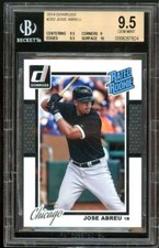 Jose Abreu Rookie Card 2014 Donruss #202 BGS 9.5 (9.5 9 9.5 10)